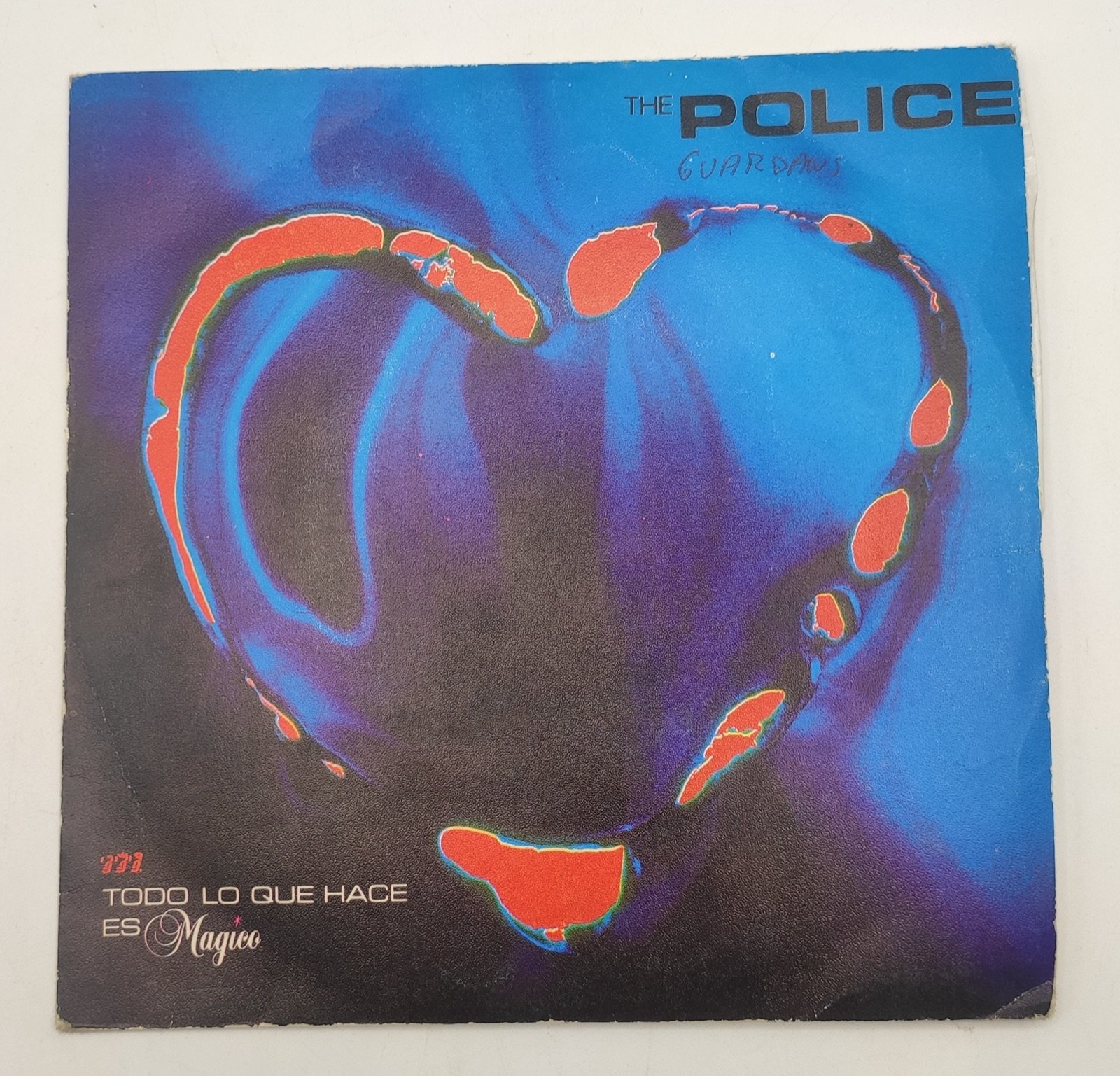 Vinilo de 7 pulgadas de The Police que contiene ”every little thing sh
