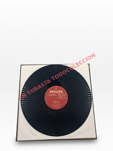 Caja 4 LP Hector Berlioz - Benvenuto Cellini - Colin Davis, Gedda - Philips 6707 019 Holland + Libre