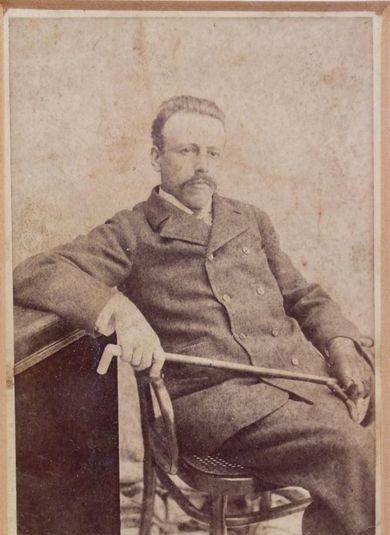 FOTO ORIGINAL FINALES 1800 .Narcís Oller