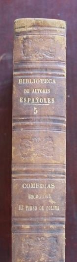 Autores españoles: comedias escogidas de fray gabriel tellez. 1850 segunda edicion – foto 2