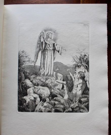 El paradis perdut. John milton- aiguaforts de ramon de capmany .exemplar nº 143 -1950 2 vol. – foto 25