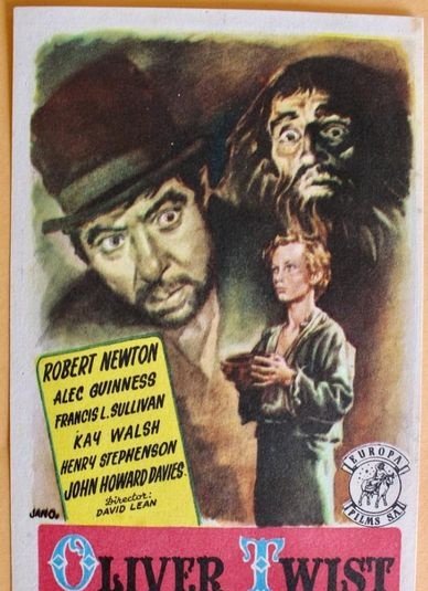 OLIVER TWIST, con Robert Newton.