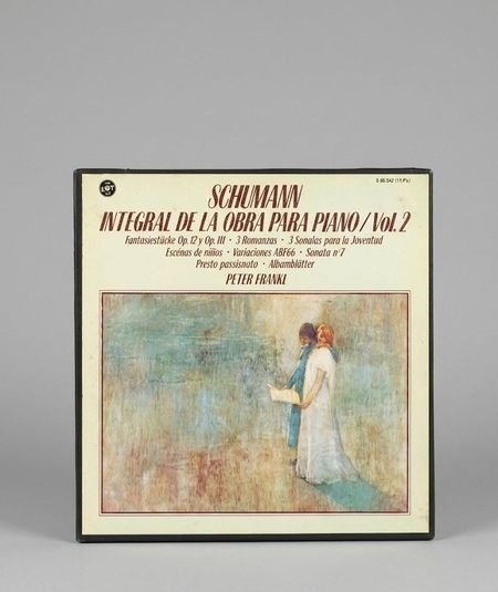 Schumann Integral de la obra para piano Vol. 2 - Caja LP (VOX, 1981) Peter Frankl